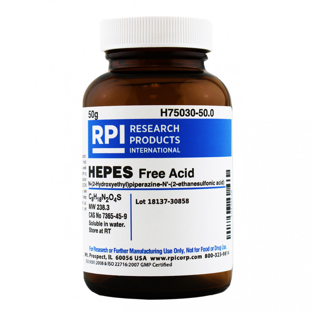 1M Hepes (Free Acid?sterile)