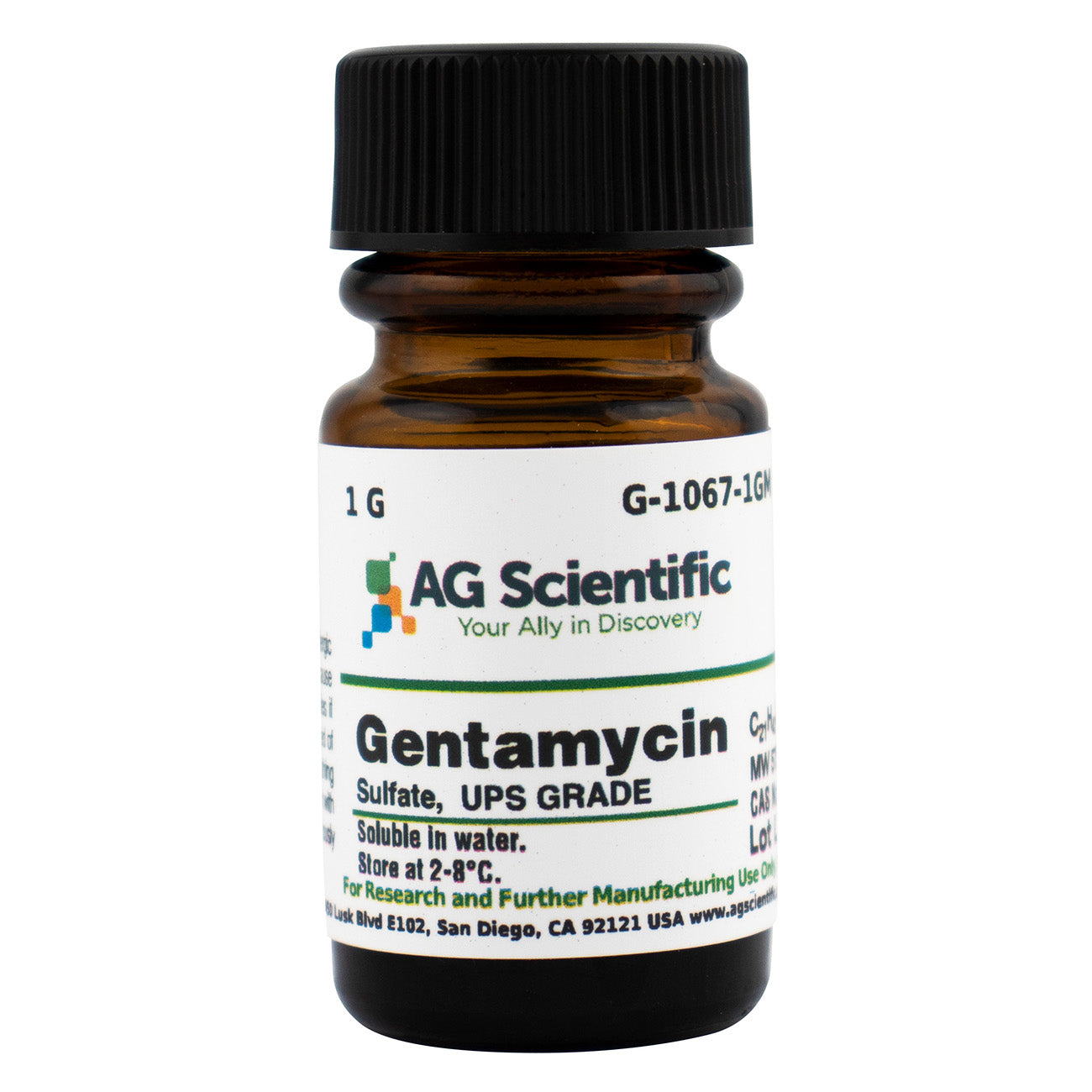 Gentamycin Sulfate 1g